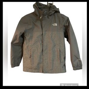 BOYS GRAY DRY VENT NORTH FACE JACKET
